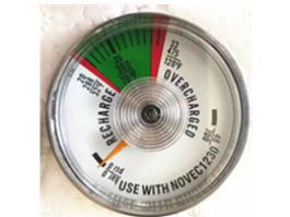  white novec 1230 pressure gauge 