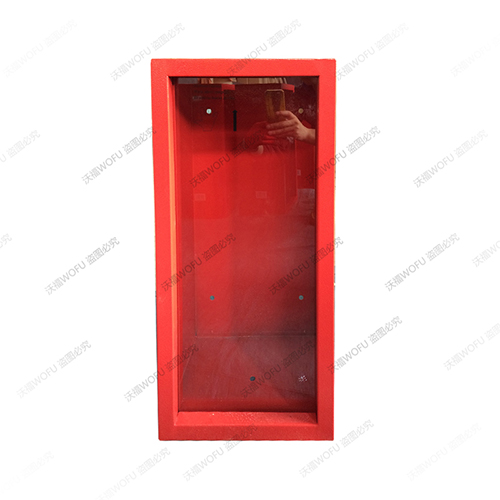 10lb fire extinguisher box with glass window